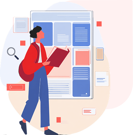 Explore the road ahead vector